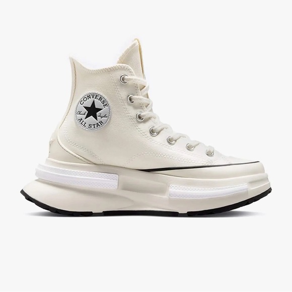 Converse Run Star Legacy CX Egret/Black/White Shoes 5 M/6.5 W - Picture 2 of 11